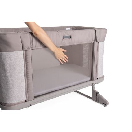 Chicco - Berceau pour bébé 3en1 NEXT2ME FOREVER gris