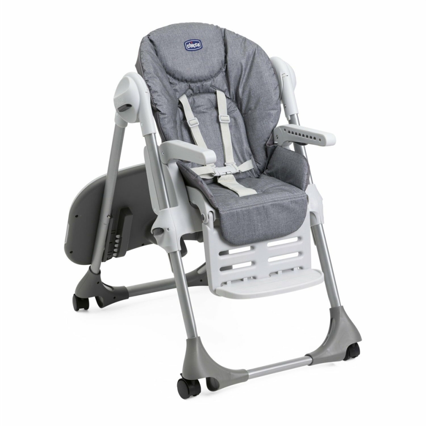 Chicco - Chaise haute enfant Polly Easy gris