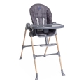 Chicco - Chaise haute enfant Polly Essential - gris
