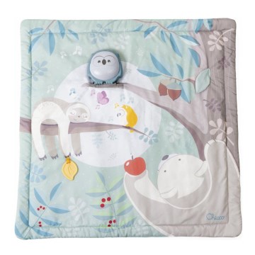 Chicco - Couverture de jeu enfant 2en1 3xAAA hibou