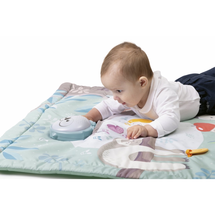 Chicco - Couverture de jeu enfant 2en1 3xAAA hibou