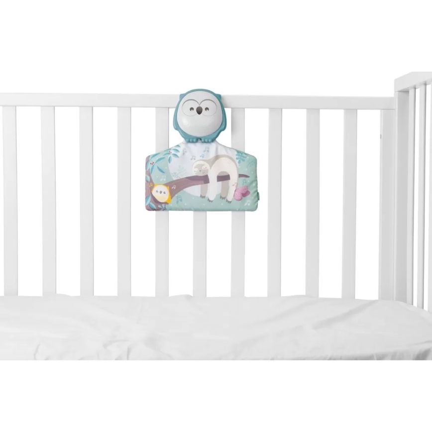 Chicco - Couverture de jeu enfant 2en1 3xAAA hibou