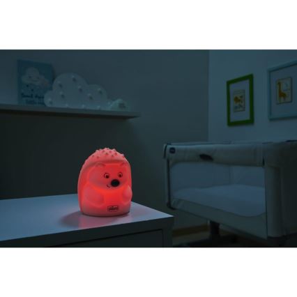 Chicco - Lampe de nuit pour enfants SWEET LIGHTS hérisson