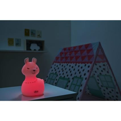 Chicco - Lampe de nuit pour enfants SWEET LIGHTS lama