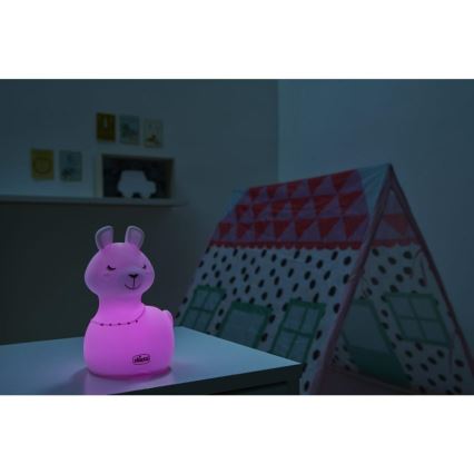 Chicco - Lampe de nuit pour enfants SWEET LIGHTS lama