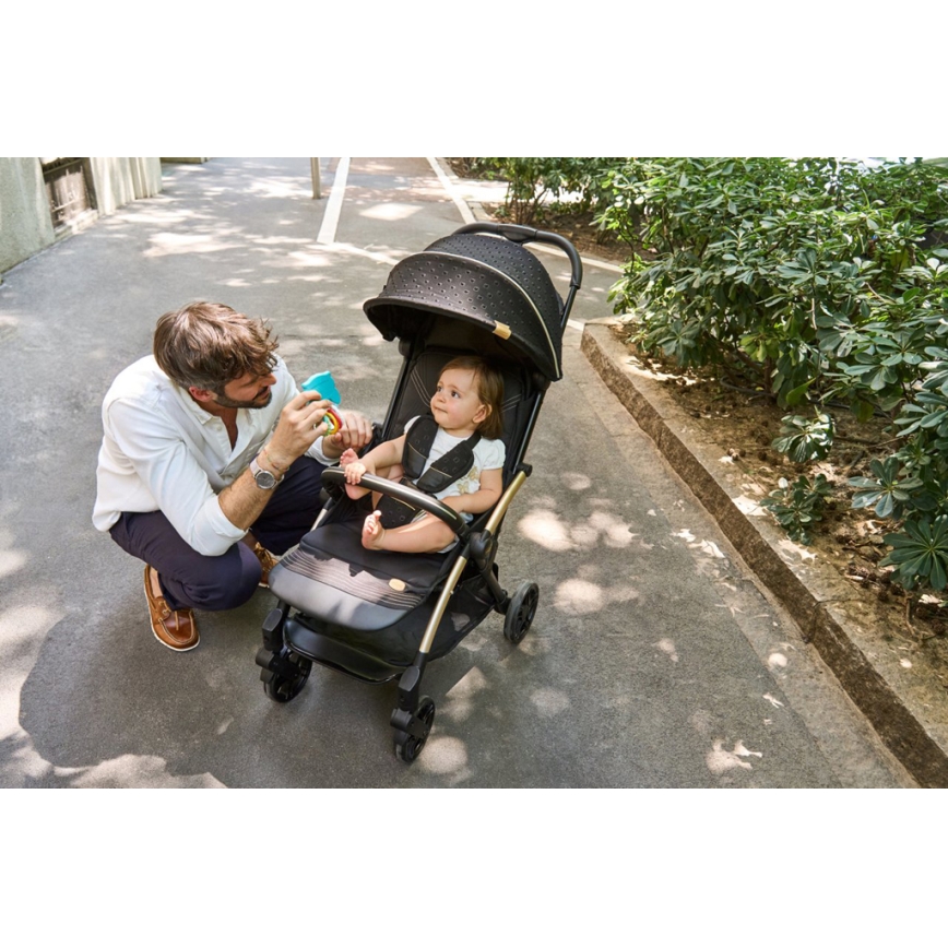 Chicco - Poussette GOODY XPLUS Black Re_Lux Eco+ + draisienne ALL AROUND