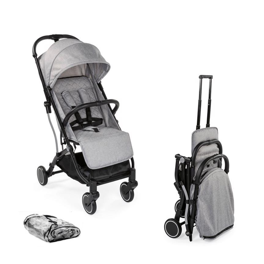Chicco - Poussette TROLLEY ME gris clair