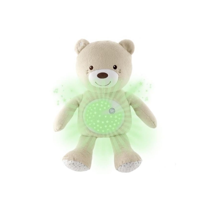 Chicco - Projecteur avec mélodie BABY BEAR 3xAAA beige