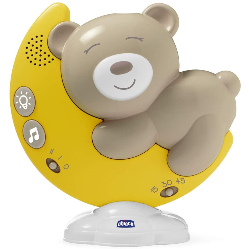 Chicco - Projecteur de berceau avec mélodie 3en1 NEXT2MOON 3xAA gris