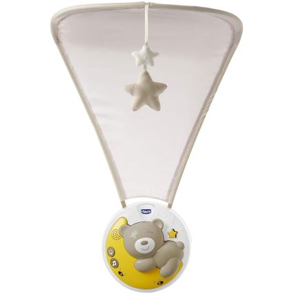 Chicco - Projecteur de berceau avec mélodie 3en1 NEXT2MOON 3xAA gris