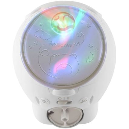 Chicco - Projecteur enfant 2en1 POLAR BEAR 3xAA beige