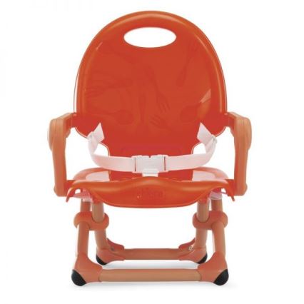 Chicco - Siège rehausseur portable pour enfants POCKET SNACK rouge