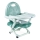Chicco - Siège rehausseur portable pour enfants POCKET SNACK turquoise