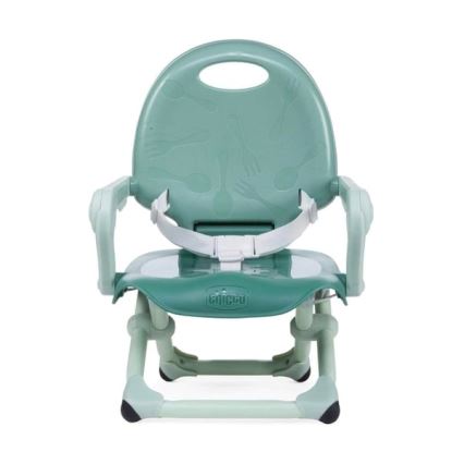 Chicco - Siège rehausseur portable pour enfants POCKET SNACK turquoise