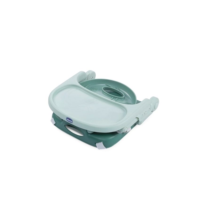 Chicco - Siège rehausseur portable pour enfants POCKET SNACK turquoise