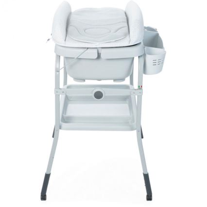 Chicco - Table à langer avec baignoire CUDDLE&BUBBLE gris