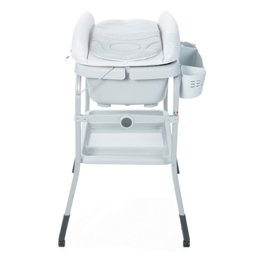 Chicco - Table à langer avec baignoire CUDDLE&BUBBLE gris