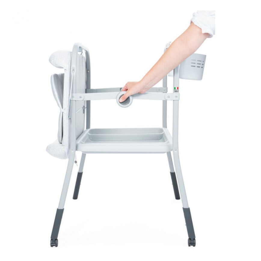 Chicco - Table à langer avec baignoire CUDDLE&BUBBLE gris