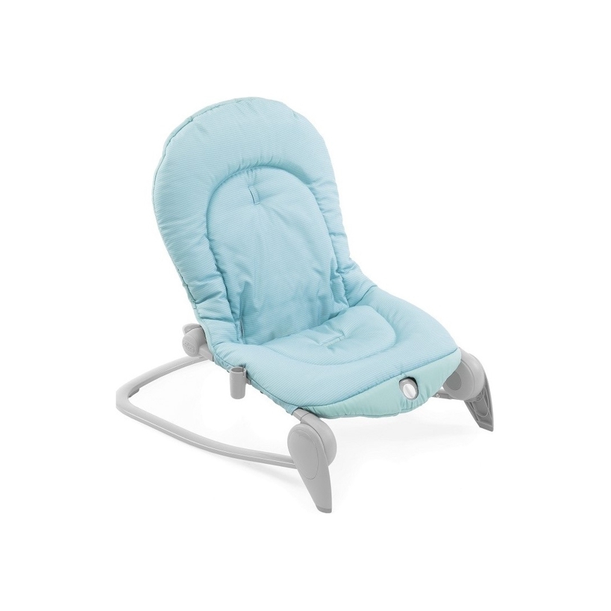 Chicco - Transat bébé vibrant avec mélodie BALLOON Bleu grenouille