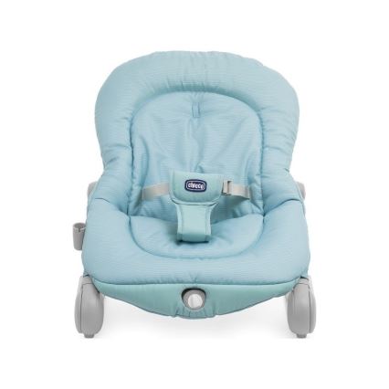 Chicco - Transat bébé vibrant avec mélodie BALLOON Bleu grenouille