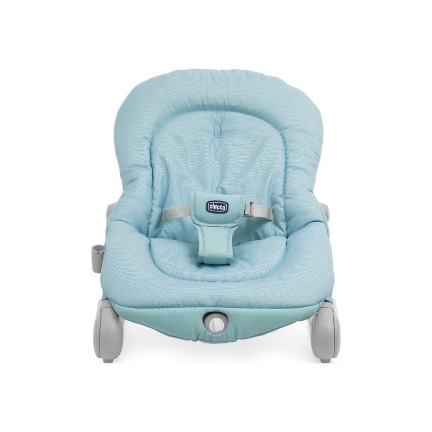 Chicco - Transat bébé vibrant avec mélodie BALLOON Bleu grenouille