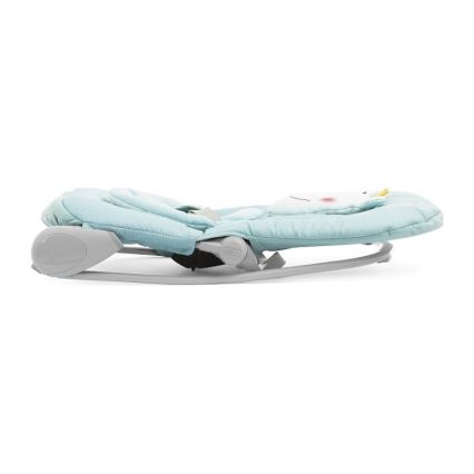 Chicco - Transat bébé vibrant avec mélodie BALLOON Bleu grenouille