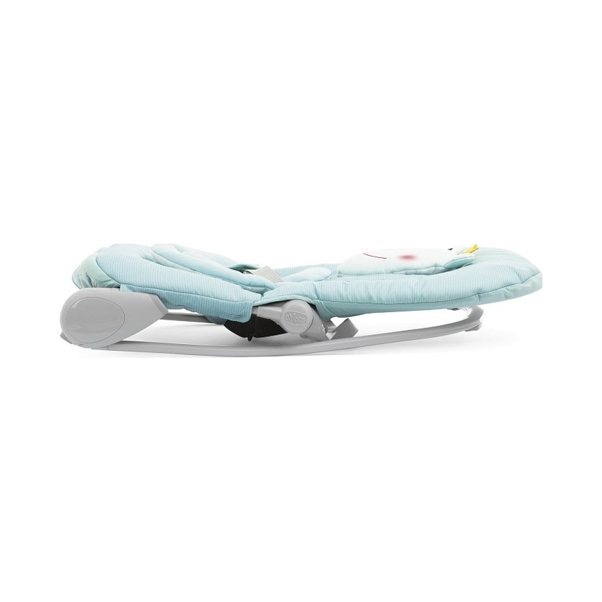 Chicco - Transat bébé vibrant avec mélodie BALLOON Bleu grenouille