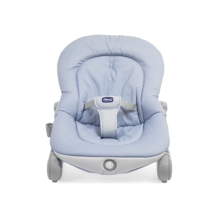 Chicco - Transat bébé vibrant avec mélodie BALLOON Dots 2xAA + 1xLR20 bleu