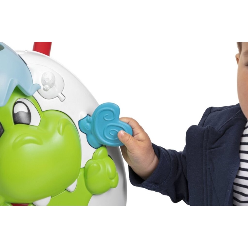 Chicco - Trotteur avec activités et zvukem 2en1 DINO 2xAA
