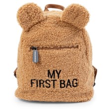 Childhome - Sac à dos enfant MY FIRST BAG marron