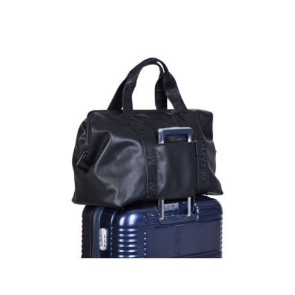 Childhome - Sac à langer MOMMY BAG LEATHER noir