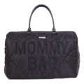 Childhome - Sac à langer MOMMY BAG PUFFERED noir