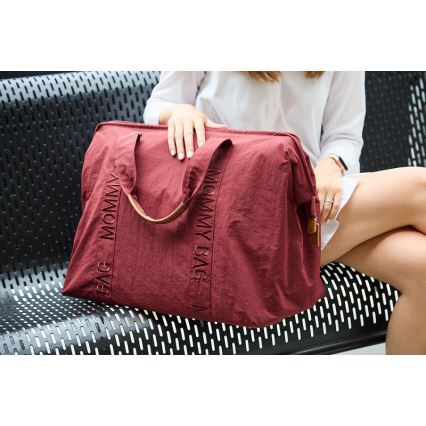 Childhome - Sac à langer MOMMY BAG rouge