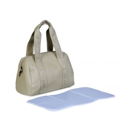 Childhome - Sac à langer MOMMY CLUB LEATHER beige