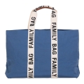 Childhome - Sac de voyage FAMILY BAG CANVAS bleu