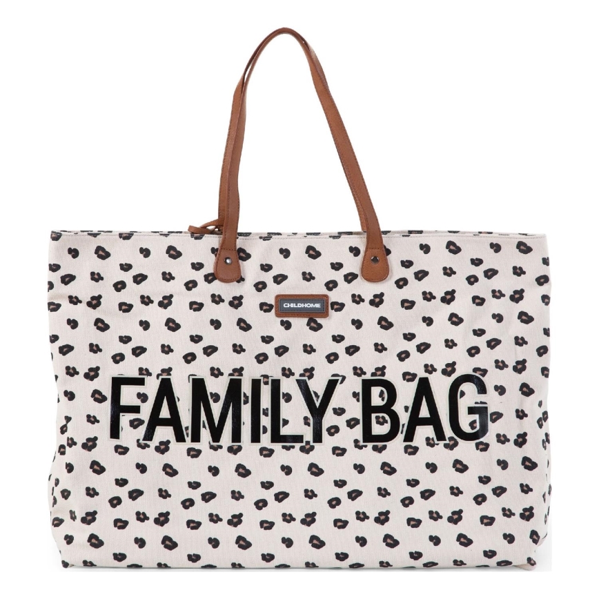 Childhome - Sac de voyage FAMILY BAG léopard