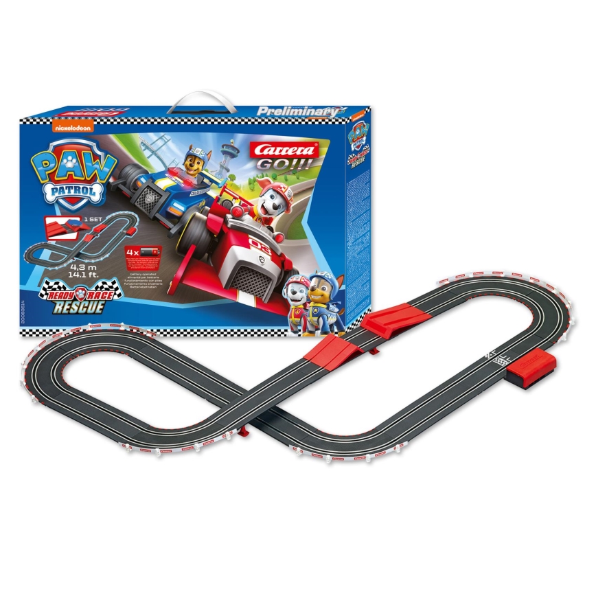 Circuit CARRERA GO La Pat' Patrouille 4xLR20 4,3 m