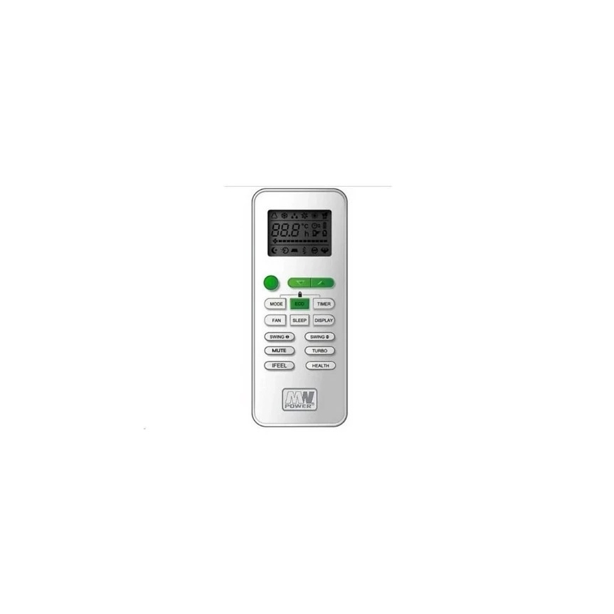 Climatiseur 12K V1 3,5 kW Wi-Fi Tuya blanc + télécommande