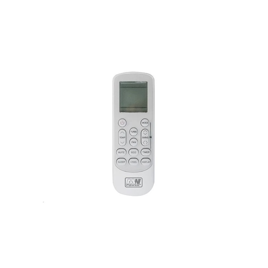 Climatiseur 12K V1 3,65 kW Wi-Fi Tuya blanc + télécommande