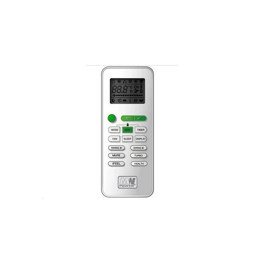 Climatiseur 18K V1 5,2 kW Wi-Fi Tuya blanc + télécommande