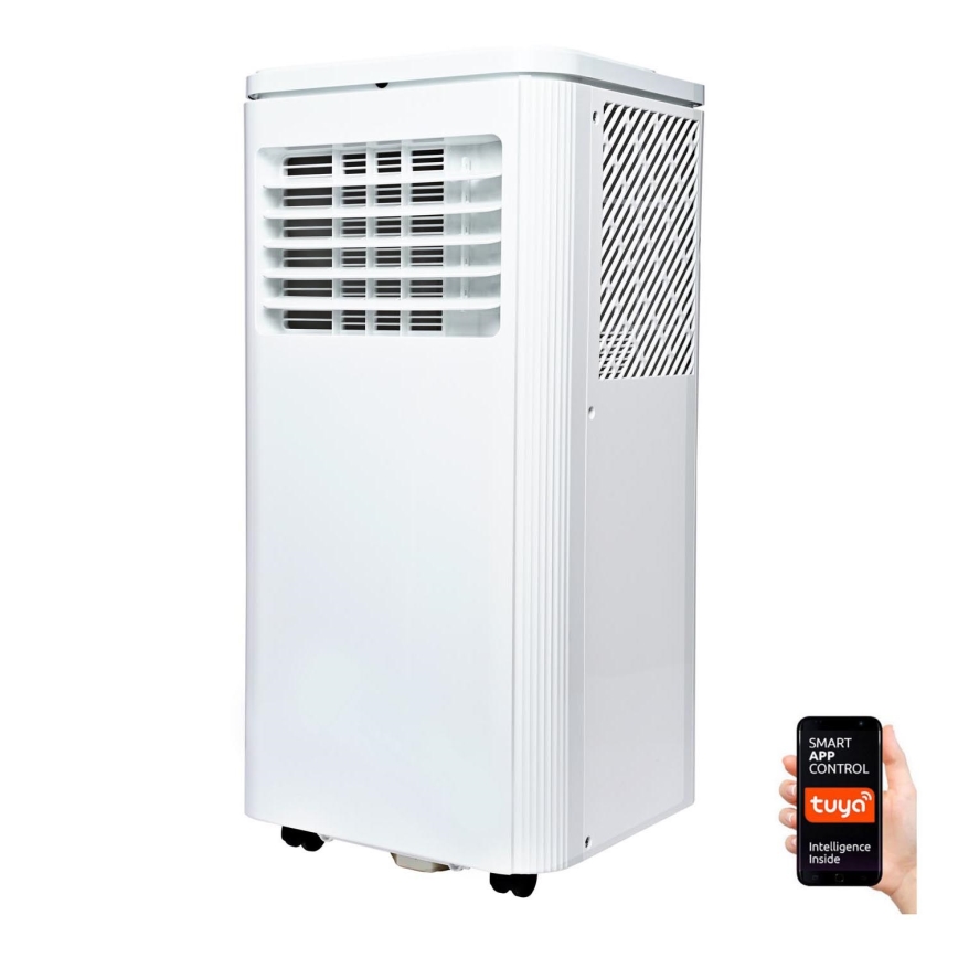 Climatiseur portable connecté 960W/230V 9000 BTU Wi-Fi Tuya + Télécommande