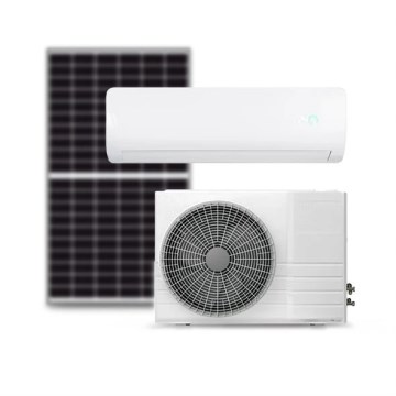 Climatiseur solaire hybride 3,5 kW Tuya blanc avec télécommande