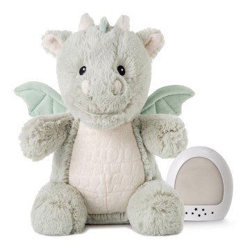 Cloud B - Doudou dragon avec mélodie et lumière + USB