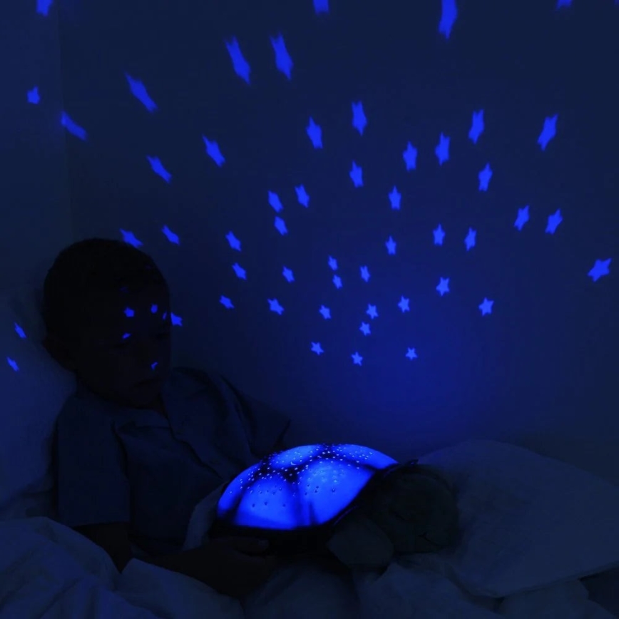 Cloud B - Veilleuse enfant avec un projecteur 3xAA tortue vert