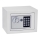Coffre-fort 4xAA 23x17 cm blanc/chrome mat