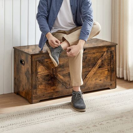 Coffre TOVIAN marron