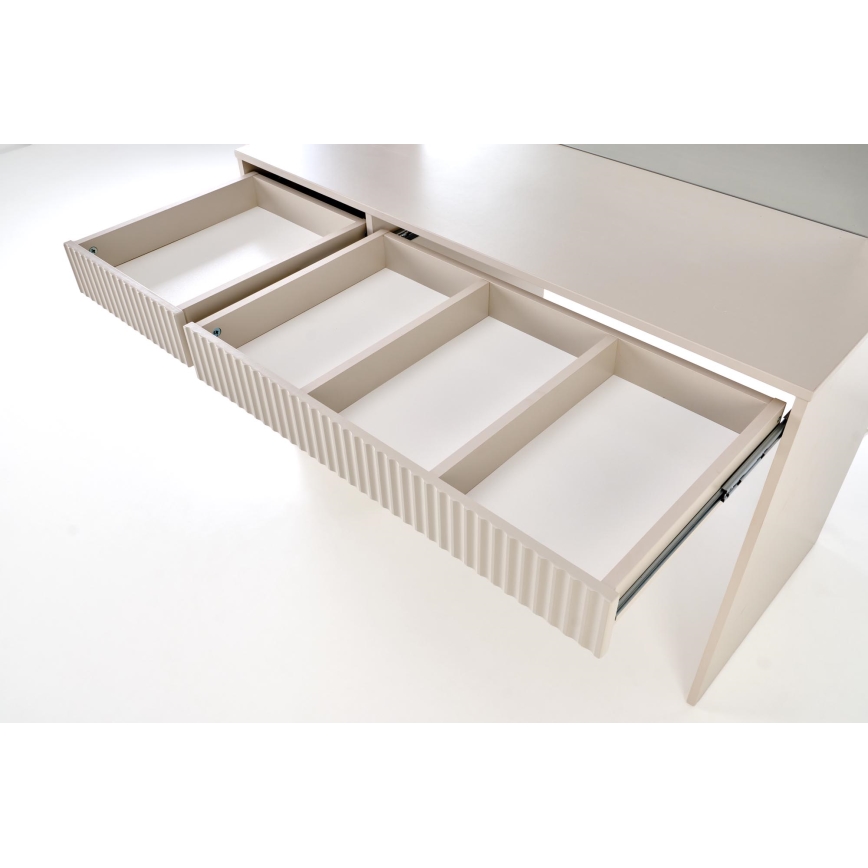 Coiffeuse AMORIO 120x55 cm cachemire