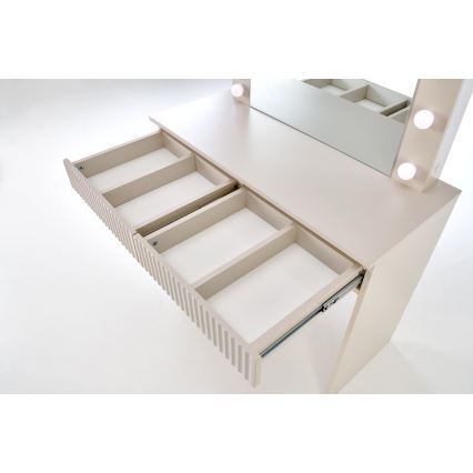 Coiffeuse AMORIO 94x43 cm cachemire