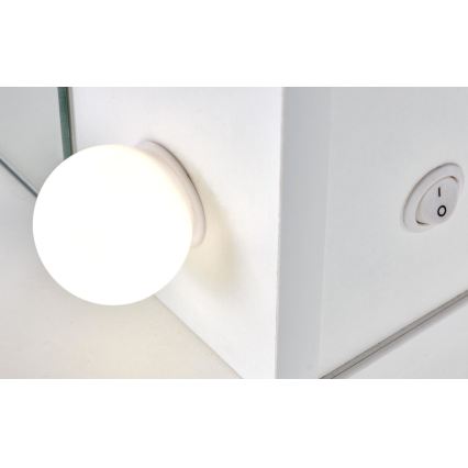 Coiffeuse AMORIO blanche