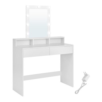 Coiffeuse LADA blanche